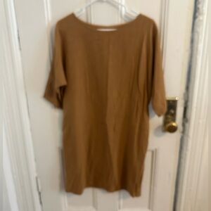 Me and Arrow light brown linen tunic
